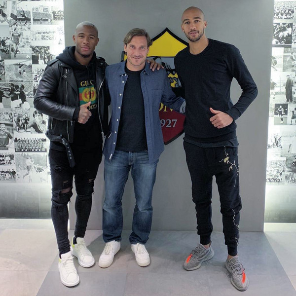 Claude Dielna Nzonzi Totti