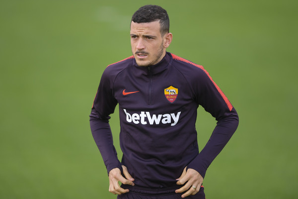 Trigoria, sessione di allenamento dell'AS Roma