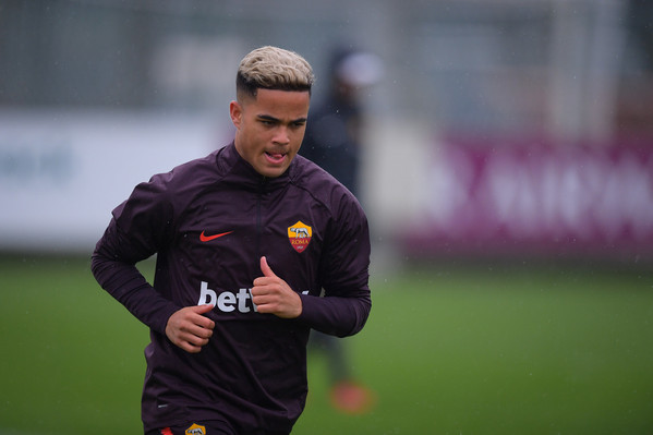 AS Roma, allenamento a Trigoria