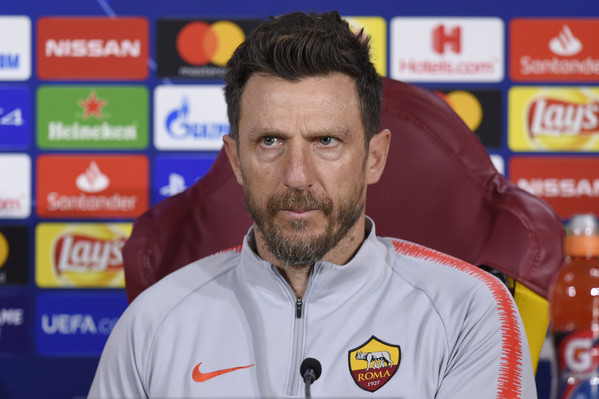Champions League, conferenza stampa AS Roma