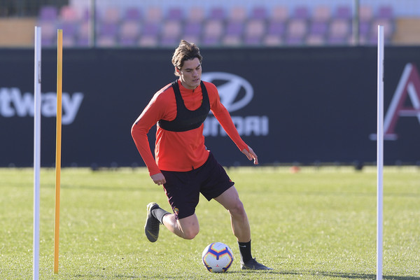 AS Roma, allenamento pomeridiano a Trigoria