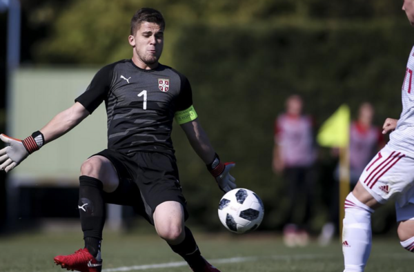 Lazar Slavkovic portiere serbo