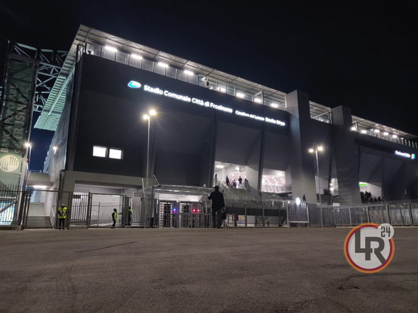 Stadio Benito Stirpe esterno Frosinone-Roma 23.02.19