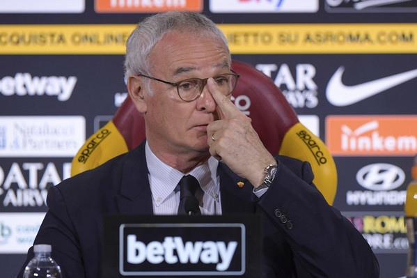 AS Roma, la prima conferenza stampa di mister Claudio Ranieri