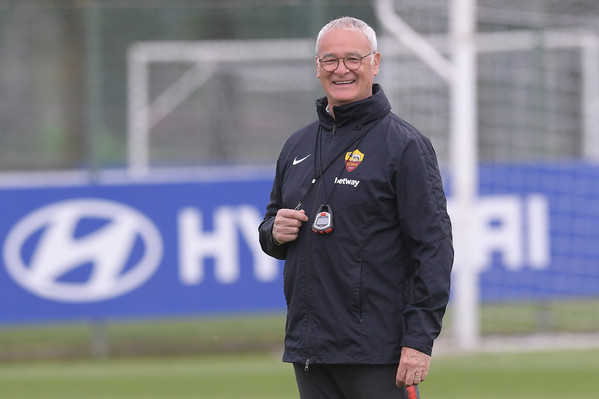 AS Roma, allenamento di rifinitura a Trigoria