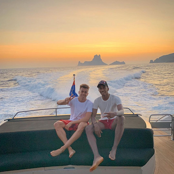 Capradossi El Shaarawy a Ibiza