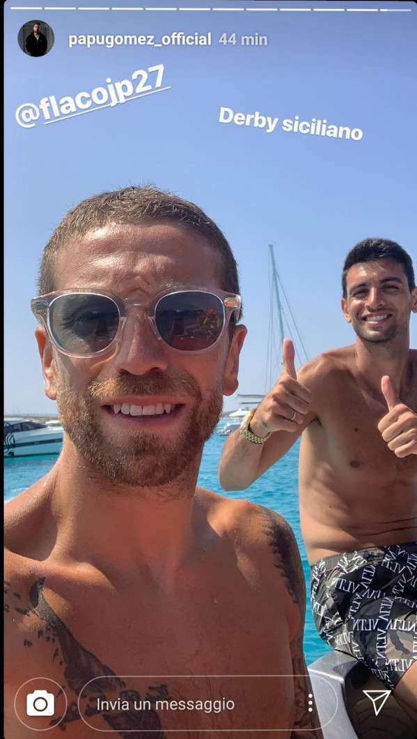 Gomez e Pastore a Ibiza