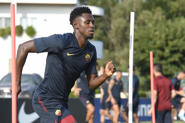 AS Roma, seduta pomeridiana di allenamento al Centro sportivo di Trigoria