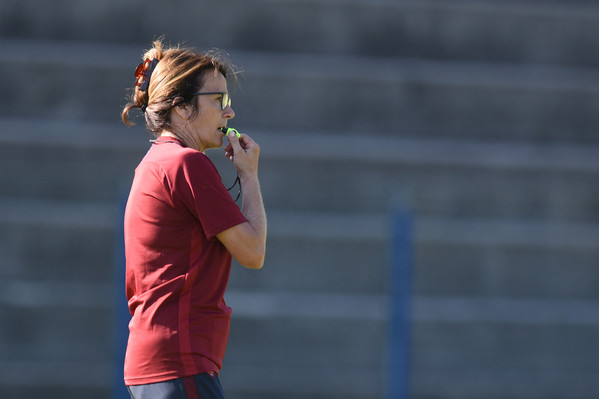 Allenamento AS Roma femminile a Norcia al Centro Sportivo Hotel Salicone