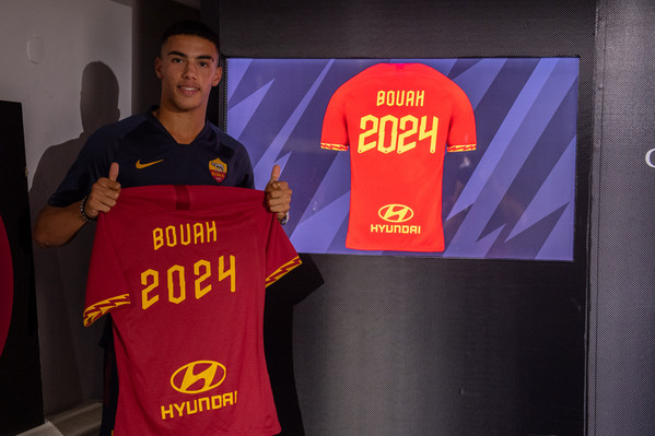 Devid Bouah rinnova il contratto con l'AS Roma fino al 2024