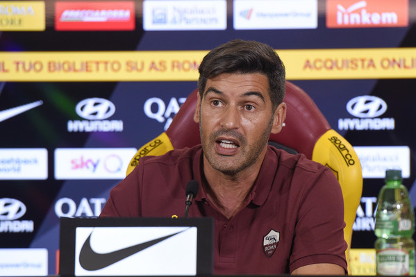 AS Roma, la conferenza stampa di Paulo Fonseca