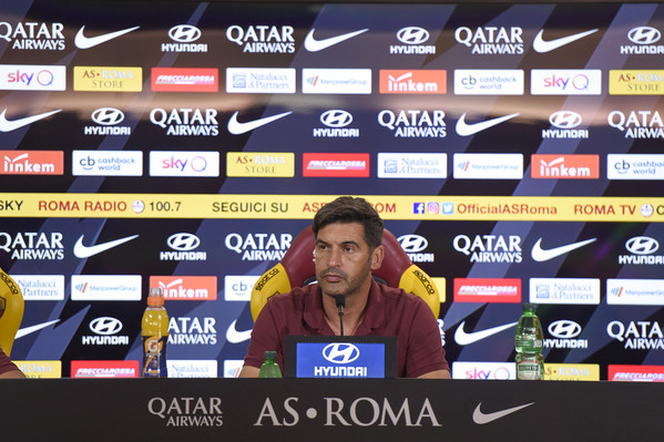 AS Roma, conferenza stampa di Paulo Fonseca