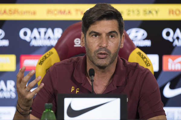 AS Roma, conferenza stampa di Paulo Fonseca