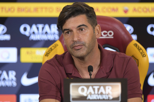 AS Roma, la conferenza stampa di Paulo Fonseca