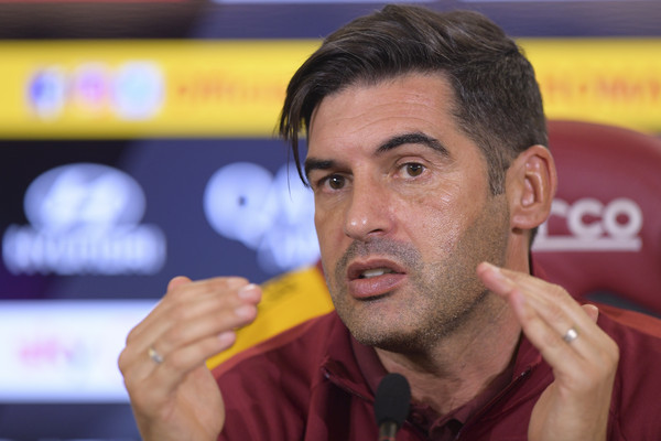 AS Roma, conferenza stampa del mister Paulo Fonseca