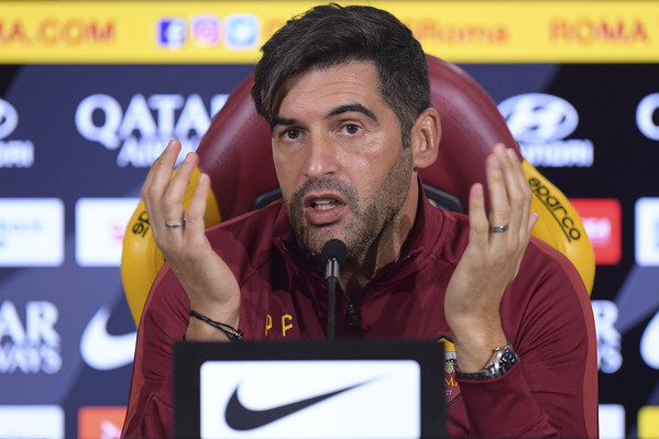 AS Roma, la conferenza stampa di Paulo Fonseca