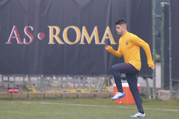 AS Roma, allenamento mattutino a Trigoria