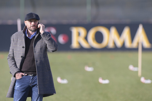 AS Roma, sessione di allenamento a TrigoriaAS Roma, sessione di allenamento a Trigoria