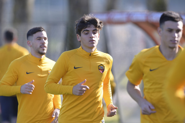 AS Roma, allenamento a TrigoriaAS Roma, allenamento a Trigoria