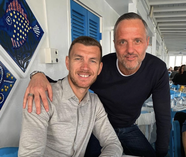 Dzeko pranzo Ig Santa Severa