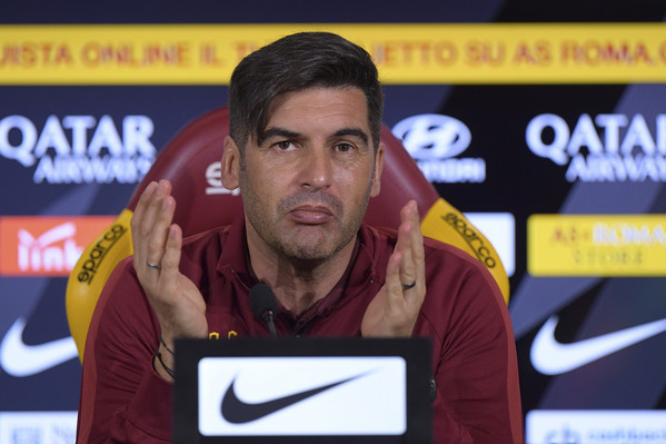 AS Roma, la conferenza stampa di Paulo Fonseca