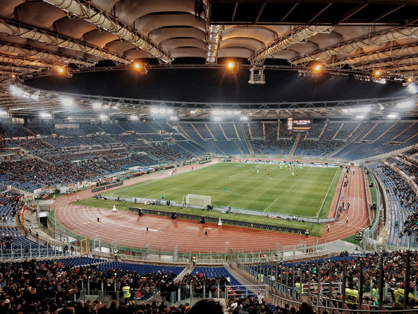stadio olimpico sera ssemi vuoto no roma