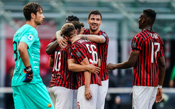 Milan vs Roma - Serie A TIM 2019/2020