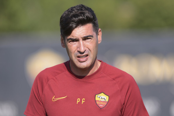 AS Roma, sessione di allenamento a TrigoriaAS Roma, sessione di allenamento a Trigoria