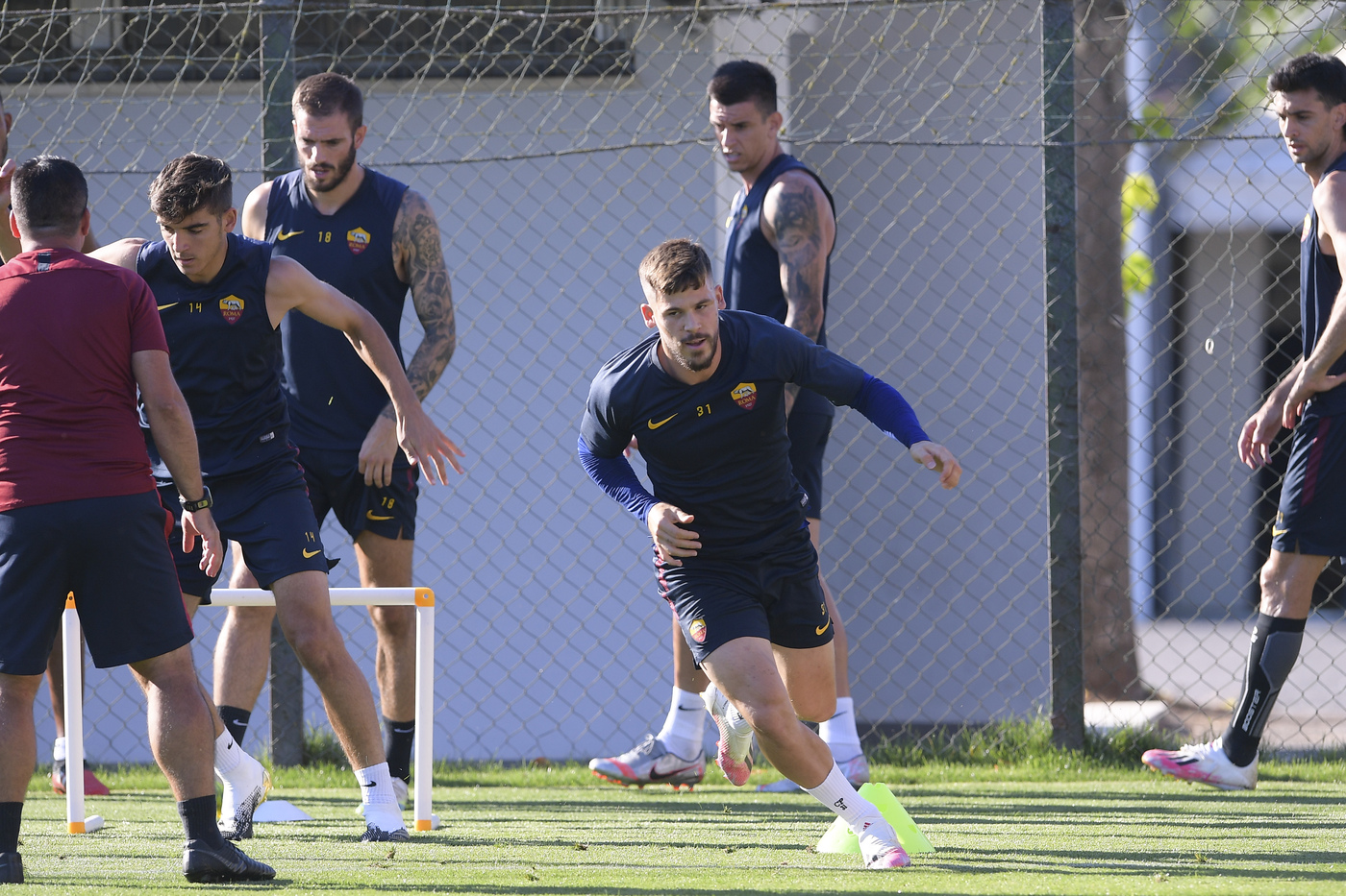 FOTO - Trigoria: la Roma inizia a preparare la sfida contro il Torino