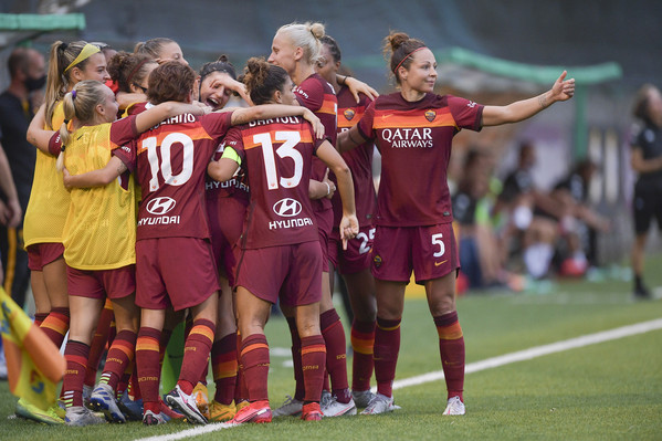 AS Roma vs Pink Bari - Campionato di Calcio serie A femminile