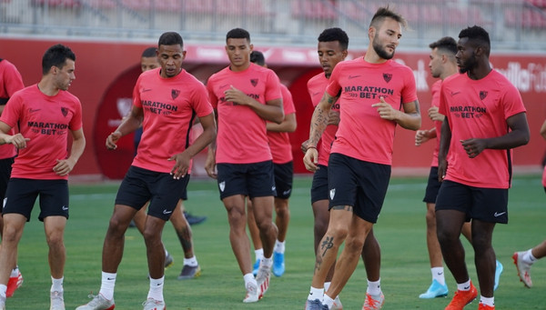 siviglia allenamento