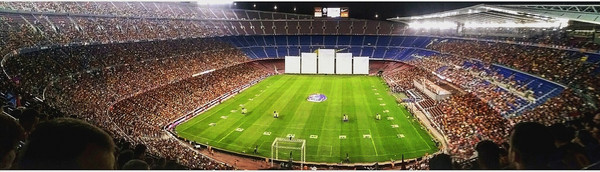 barcelona camp nou panoramica