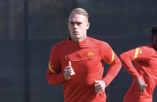 AS Roma, sessione di allenamento a TrigoriaAS Roma, sessione di allenamento a Trigoria