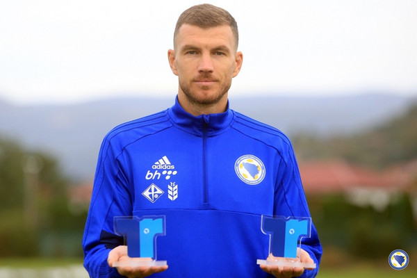 edin dzeko premi bosnia