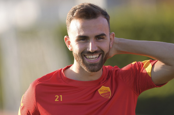 AS Roma, sessione di allenamento a TrigoriaAS Roma, sessione di allenamento a Trigoria