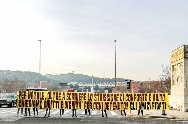 striscione olimpico