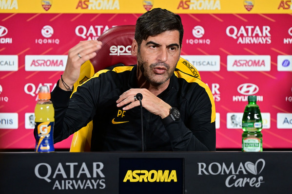 AS Roma, conferenza stampa di Paulo Fonseca