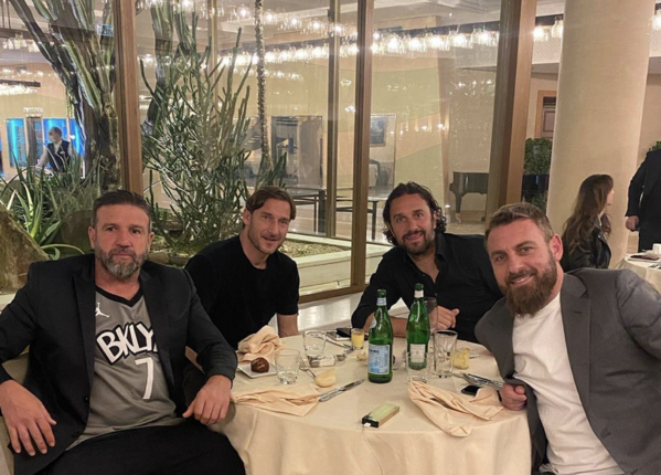 Totti De Rossi Candela e Toni Ig