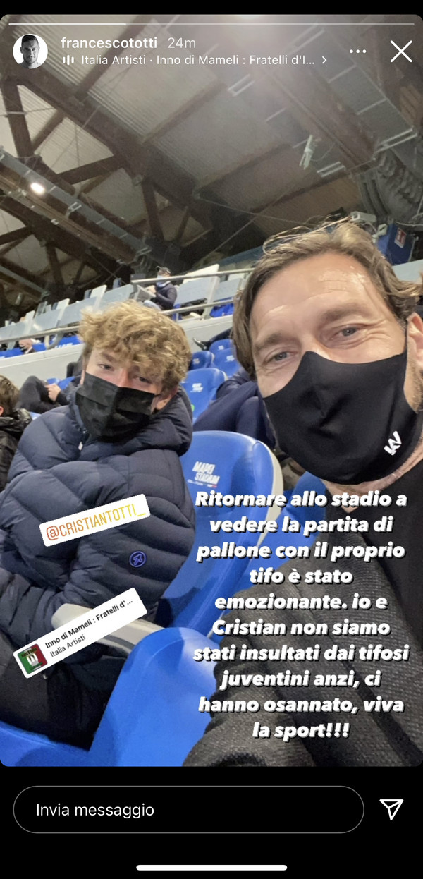 Totti insulti Ig