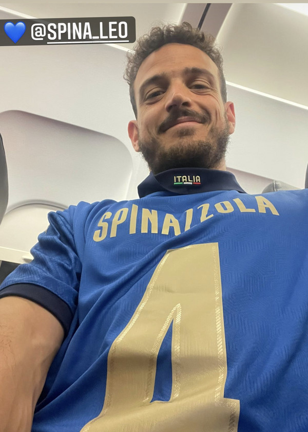 Florenzi con maglia Spinazzola