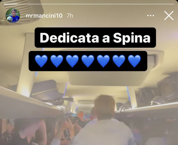 Mancini video Spinazzola Ig