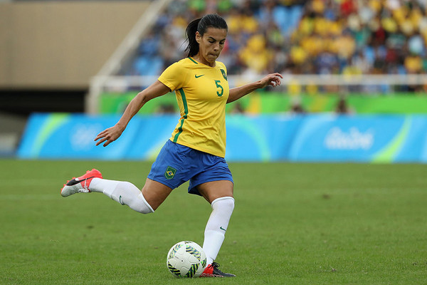 Brazil v China PR: Women's Football - Olympics: Day -2