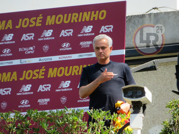 Mourinho a Trigoria