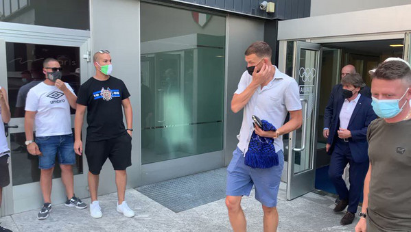 dzeko visite mediche inter