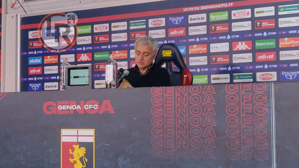 mourinho conf post genoa roma