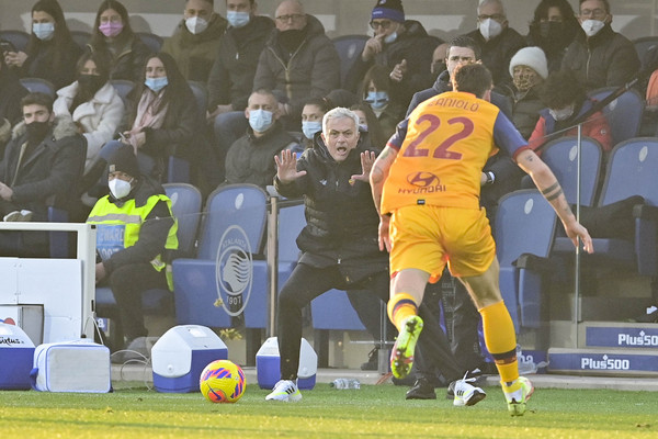 zaniolo e mourinho atalanta-roma