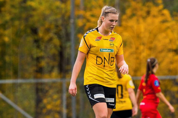 181013 Sophie Roman Haug of LSK Kvinner during the cup match between Roa and LSK Kvinner on October