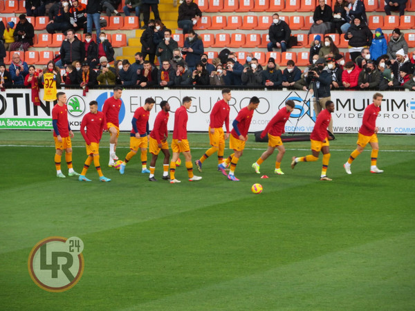 Spezia-Roma riscaldamento