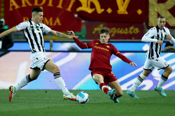 Soccer: Serie A; Udinese Calcio vs AS Roma