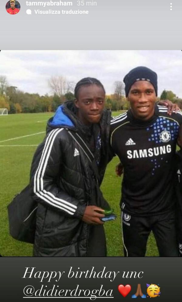 Abraham Drogba instagram